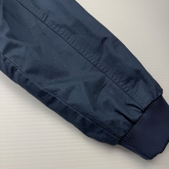 Men’s 2XL Blue Outdoor Cotton Bomber Jacket Utility Pockets Casual Workwear - Picture 9 of 9